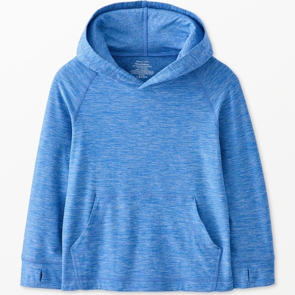 Hanna Andersson Blue UV Sun Classic Hoodie